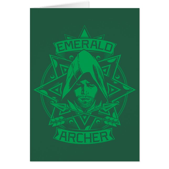 Flèche | Emerald Archer Graphic (Devant)