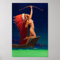 Flèche flamboyante - Poster Edward Mason Eggleston