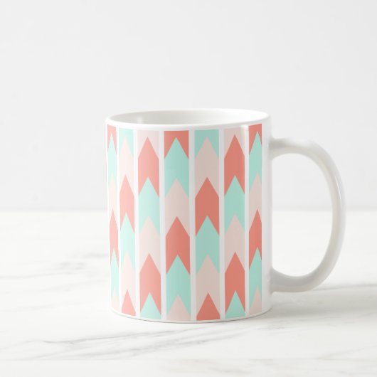 Flèche Motif Pastel Mug (Droite)