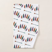 flèche & plumes (Serviette à main)