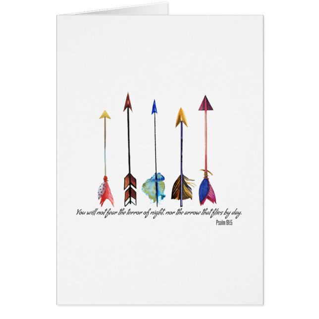 Flèche Psaume 91 (Devant)