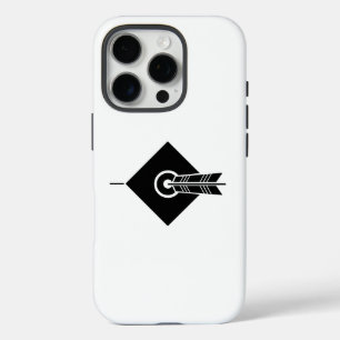 Flèche sur l'iPhone 15 Pro Coques cible