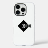 Flèche sur l'iPhone 16 Pro Coques cible (Verso)