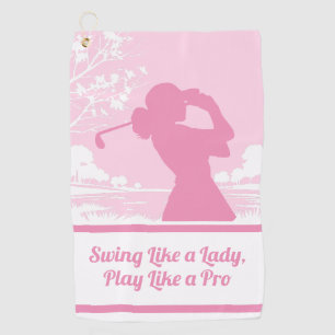 Flécher Comme Une Serviette De Golf Lady