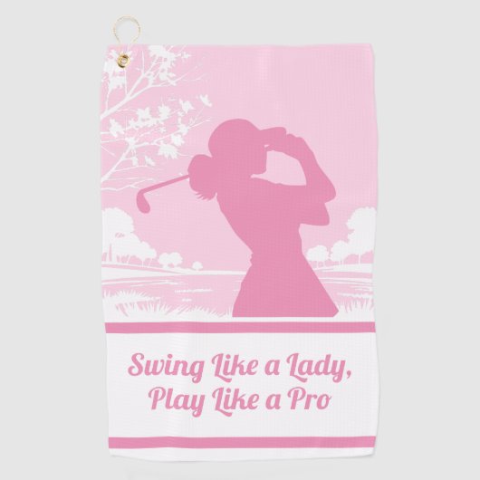 Flécher Comme Une Serviette De Golf Lady (Devant)