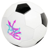 Flèches Abstraites balle de soccer (3/4)