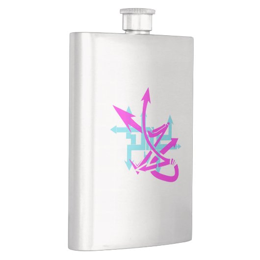 Flèches Abstraites Flacon classique (Droite)