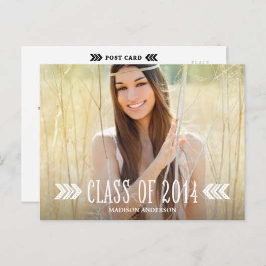 Flèches aztèques | Invitation de carte postale (Devant / Derrière)