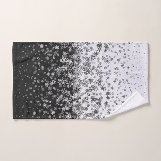 Flèches blanches et noires (Serviette à main)