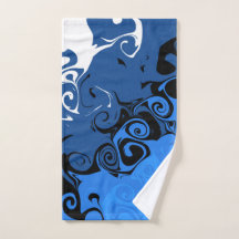 Flèches bleues Abstraites