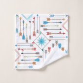 Flèches Boho et Sun V11 ID748 (Gant de toilette)