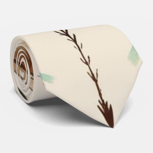 Flèches Boho Turquoise Cravate Brown (Roulé)