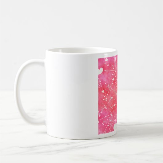 Flèches Coeurs Mug (Gauche)
