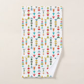 Flèches colorées (Serviette à main)