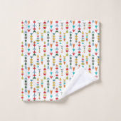 Flèches colorées (Gant de toilette)
