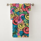 Flèches d'art Abstrait colorées (En situation)