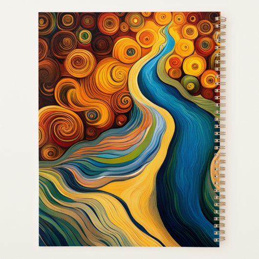 Flèches de couleur d'art moderne Abstrait (Dos)