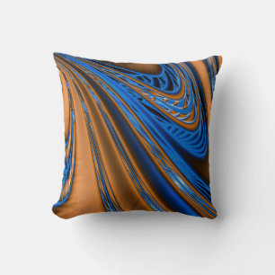 Flèches de Coussin Mojo Bleu et Orange Américain