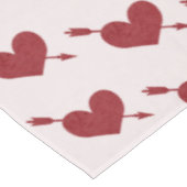 Flèches de Cupid dans les coeurs Nappe (Angle)