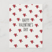 Flèches de Cupidon Carte postale Saint Valentin (Devant)