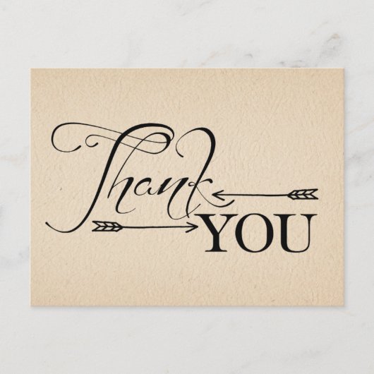 Flèches de Merci rustique Carte postale (Devant)