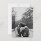 Flèches de neige dorées photo rouge Noël Carte de  (Dos)