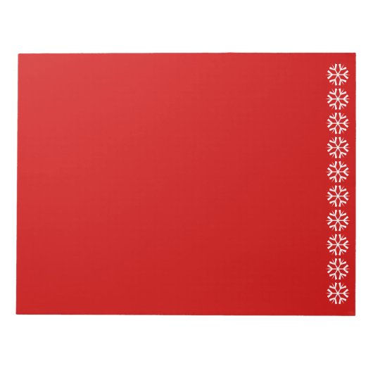 Flèches de neige du Bloc-notes (Devant)