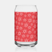 Flèches de neige, Flakes rouges et blancs, Neige (Gauche)
