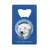 Flèches de neige Ours Polaire Art Nouveau (Dos)