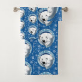 Flèches de neige Ours Polaire Art Nouveau (En situation)