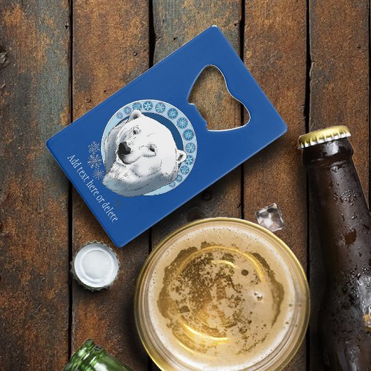 Flèches de neige Ours Polaire Art Nouveau