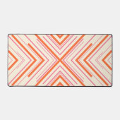 Flèches en rose, orange et crème (Recto)