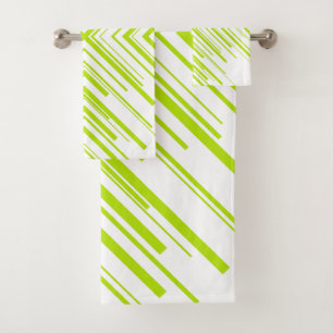 Flèches en vert et blanc