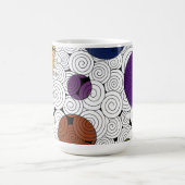 Flèches et cercles Mug (Centre)