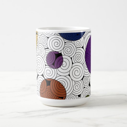 Flèches et cercles Mug (Centre)