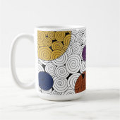 Flèches et cercles Mug (Gauche)