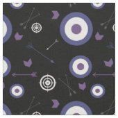 Flèches et cibles Tissu mauve (Fermer)