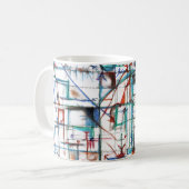 Flèches et lignes tasse (Devant gauche)