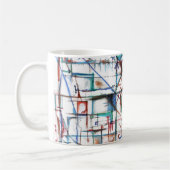 Flèches et lignes tasse (Gauche)