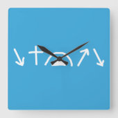 Flèches évangéliques Horloge murale (Recto)