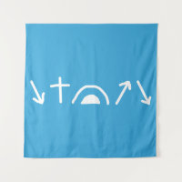 Flèches évangéliques Tapisserie