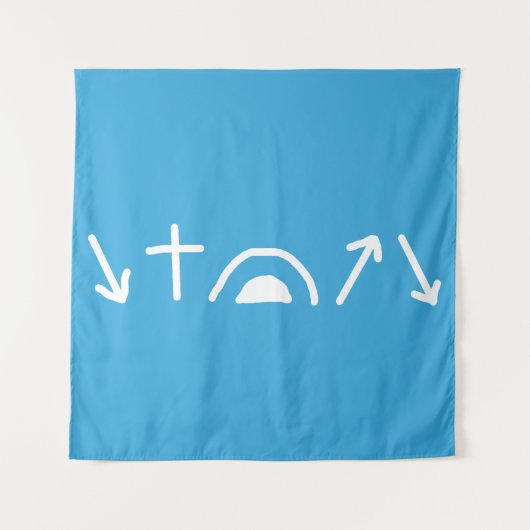 Flèches évangéliques Tapisserie (Devant)