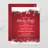 Flèches modernes | Invitation de fête de vacances (Devant / Derrière)