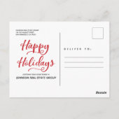 Flèches modernes | Invitation Fête de Vacances (Dos)