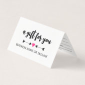 Flèches noires Hot rose Heart mignon Certificat ca (Front)