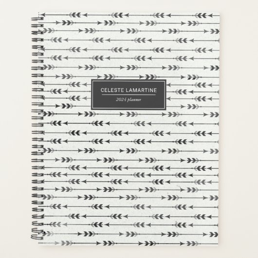 Flèches personnalisées Boho Black Enk Dessin 2024 (Devant)