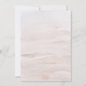 Flèches romantiques rustiques et invitation du Mar (Dos)