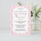 Fleches roses - Invitation de Remise de Cadeaux de (Debout devant)