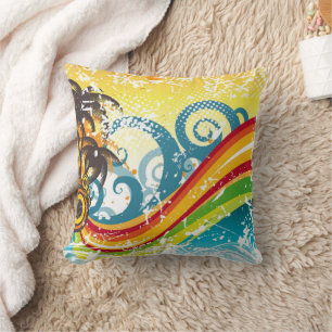 Flèches tropicales Décoratives Thème Coussin