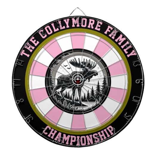 Fléchettes Art cible de précision de la forêt de Moose (Devant)